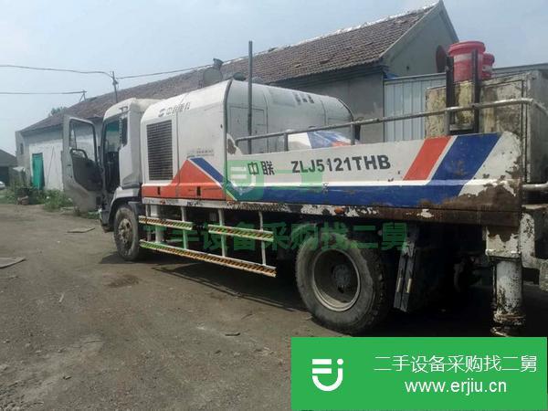 內蒙古出售二手中聯重科9014車載泵手續齊全