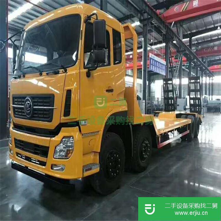 湖北出售二手東風前四后八平板運輸車