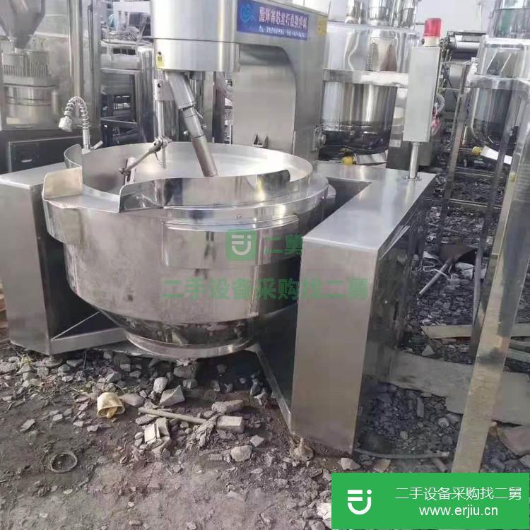 山東出售二手200L全自動夾層鍋