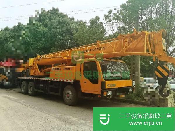 浙江出售二手徐工25k-1汽車吊
