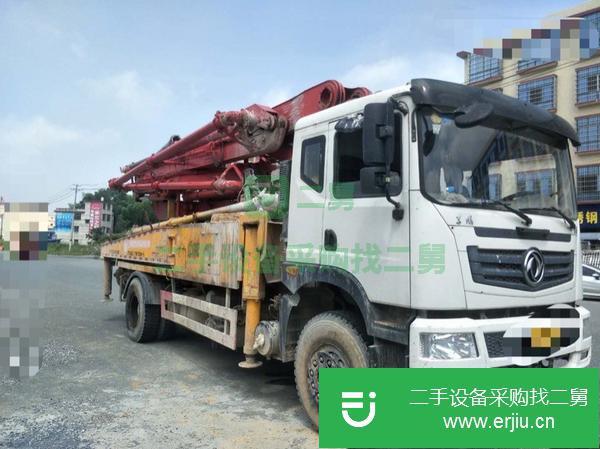 湖南出售二手二橋國五46米泵車