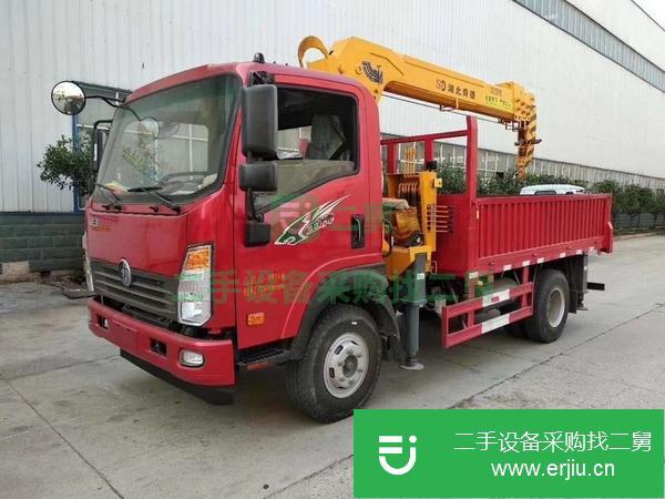 湖北出售二手重汽王牌藍牌吊車