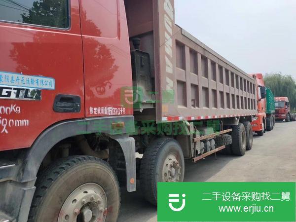 江蘇出售二手歐曼18年8米6前四后八自卸車