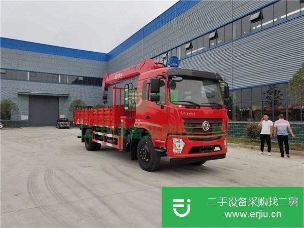 湖北出售二手東風單橋8噸吊車 160馬力