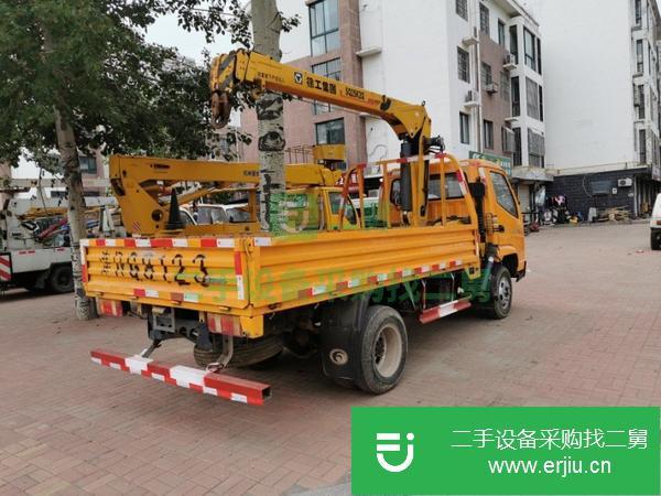 山東出售二手藍牌徐工2t吊車 手續齊全