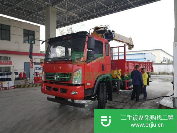 四川出售二手徐工6.3噸隨車吊單橋玉柴160馬力