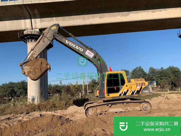 北京出售二手沃爾沃210挖掘機