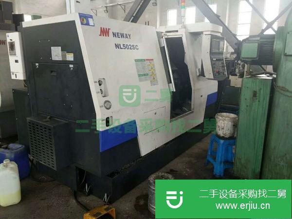 浙江出售二手紐威NL502SC數控斜身車床
