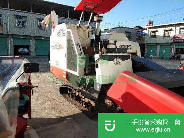 河南出售二手久保田688玉米收割機