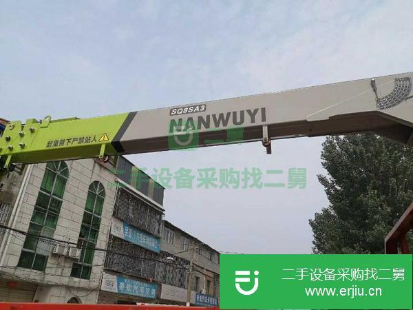 云南出售二手東風隨車吊上裝8噸吊機