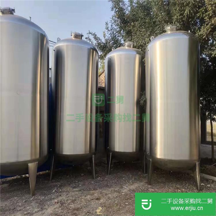 山東出售二手不銹鋼儲罐