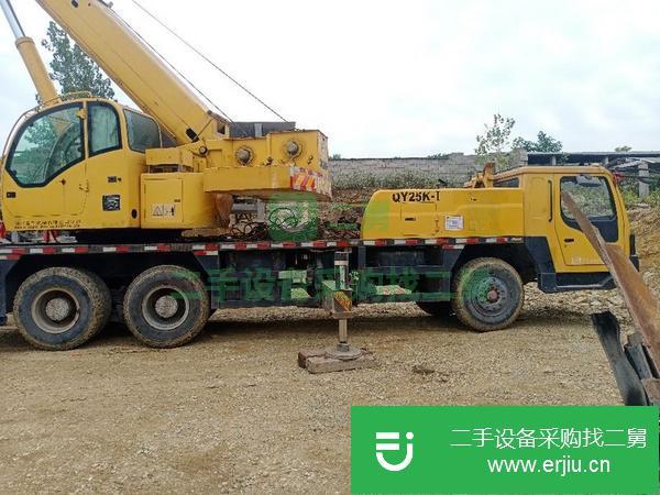 江蘇出售二手徐工25k－1吊車車況板正全車不漏油無暗病先導操作