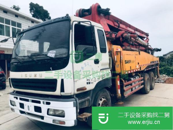 湖南出售二手09年40米泵車