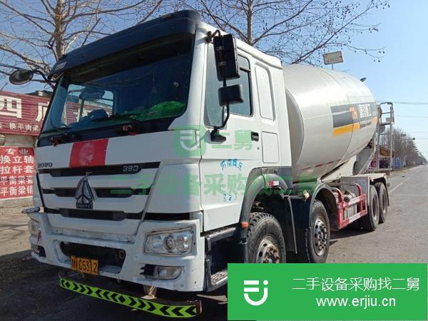 河南出售二手17年5月份國五豪沃唐鴻大20方攪拌車