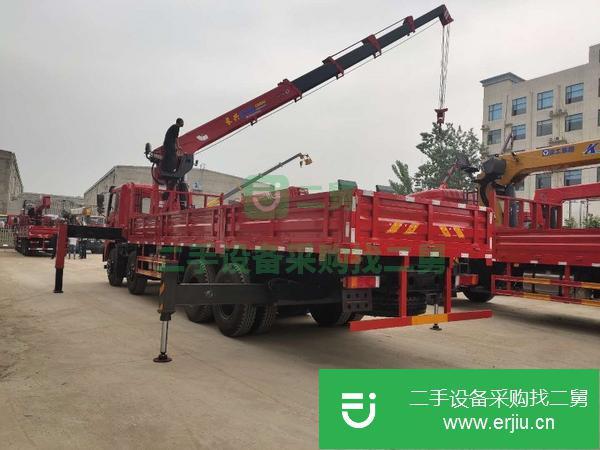 云南出售二手東風錦程前四后八16噸隨車吊，可分期