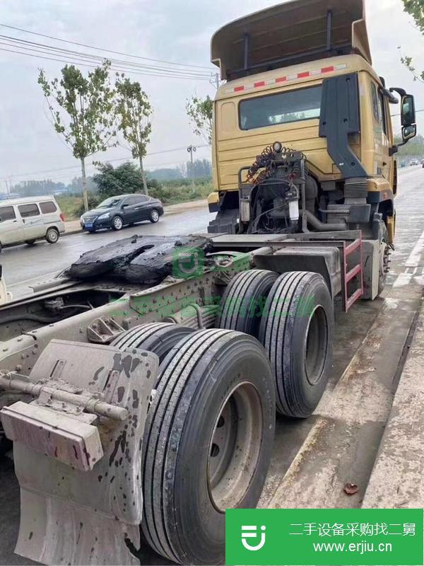 山東出售二手中國重汽國四排放牽引車