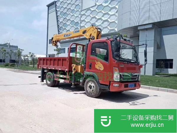 四川出售二手徐工5噸4節臂隨車吊云內130馬力