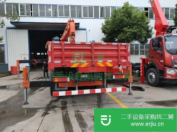 湖北出售二手石煤14噸隨車吊