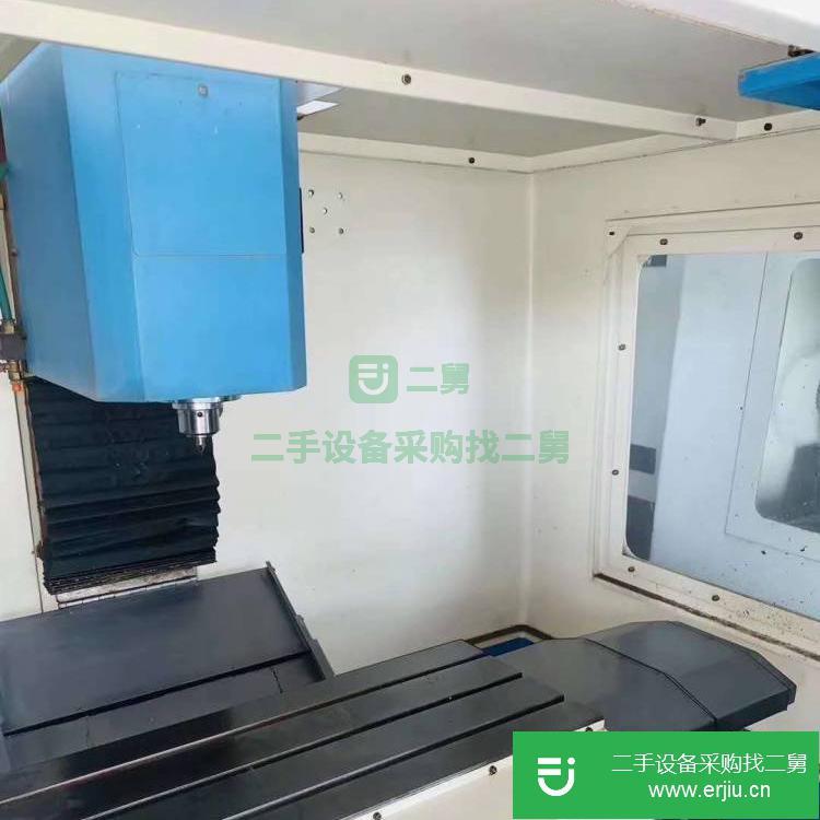 河北出售二手南京二機(jī)XKN713A數(shù)控銑床 硬軌凱恩帝系統(tǒng)