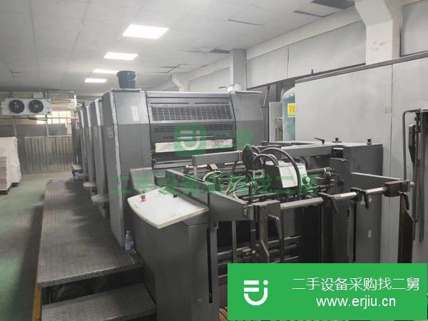 北京出售二手2008年海德堡sm74-4四開四色印刷機