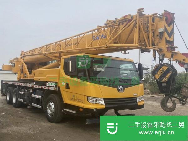山東出售二手國五徐工吊車25噸