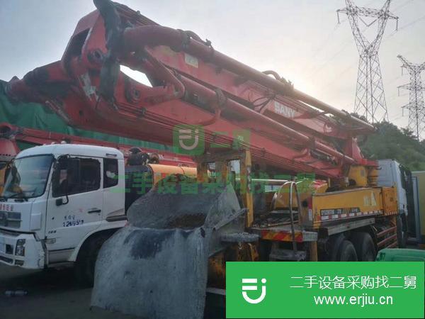 浙江出售二手11年三一37米泵車
