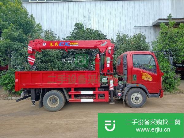 浙江出售二手豪曼5噸隨車吊