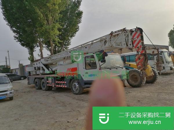 河北出售二手中聯25噸吊車