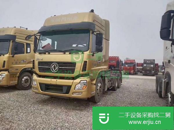 河南出售二手18年國五東風天龍480馬力牽引車