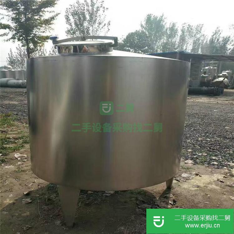 山東出售二手不銹鋼儲罐