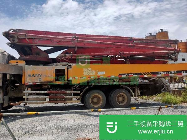 廣西出售二手三一46米泵車手續齊全包提檔
