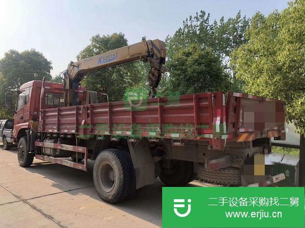 廣西出售二手徐工6.3噸隨車吊玉柴180馬力