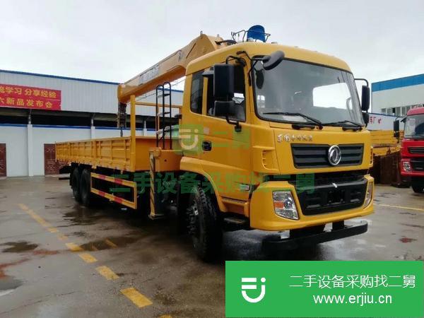 江西出售二手東風D913后八輪240馬力隨車吊