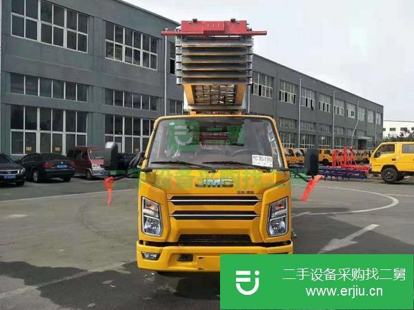 山東出售二手28米載荷300kg云梯車