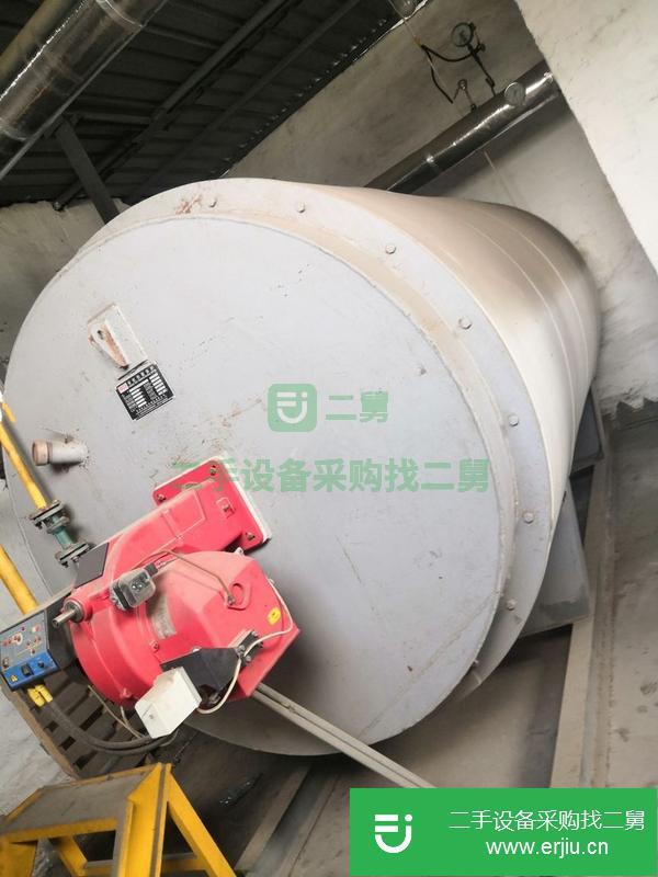 江蘇出售二手2噸燃氣導熱油鍋爐，手續齊全