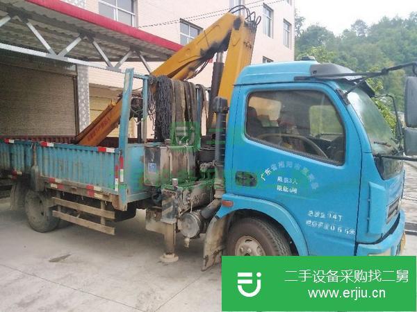廣東出售二手4噸2節折臂吊車