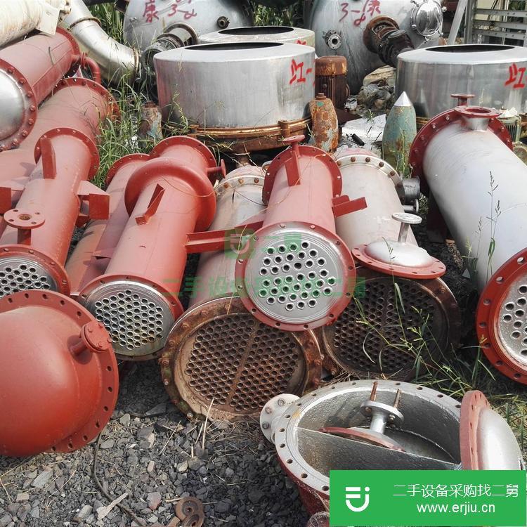 山東出售二手30平方列管冷凝器