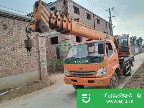 河北出售二手新源十噸吊車車況好