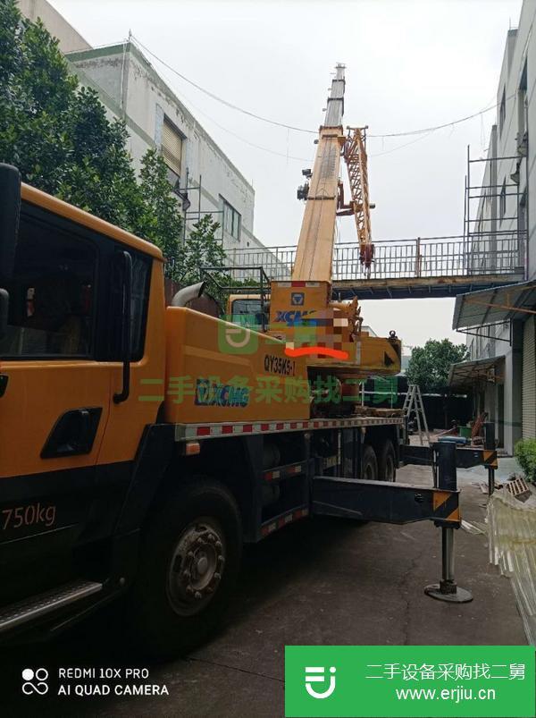 廣東出售二手徐工25k5-1汽車吊先導操作