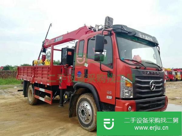 湖北出售二手大運6.3噸隨車吊可分期包上牌