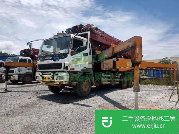 廣西出售二手三一46米泵車手續齊全包提檔