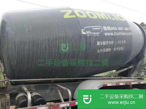 安徽出售二手德龍攪拌車大12方，375馬力，車況精品