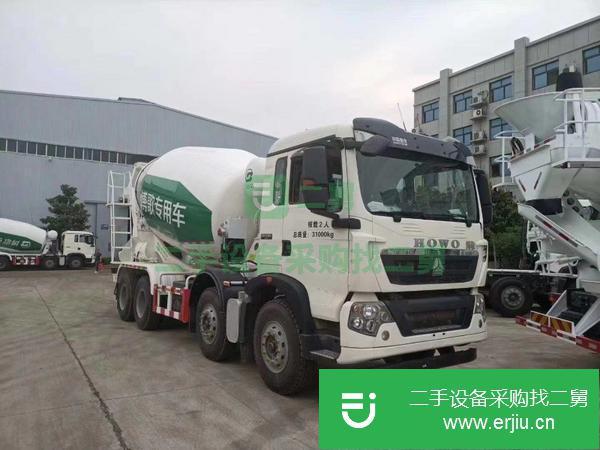河南出售二手12方輕量化豪沃攪拌車
