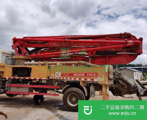湖南出售二手三一兩橋37米泵車