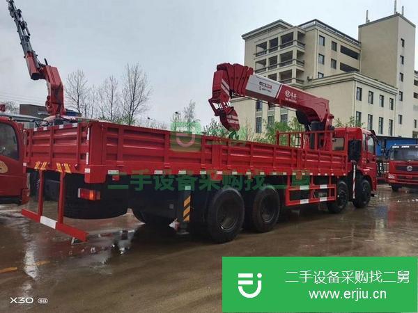 廣東出售二手東風前四后八隨車吊