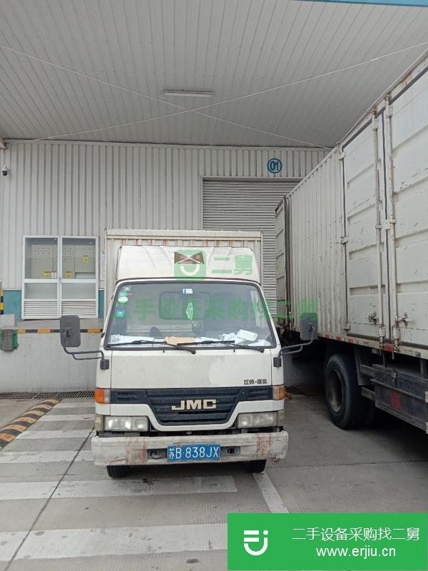 江蘇出售二手江鈴順達(dá)箱式貨車行駛里程12萬