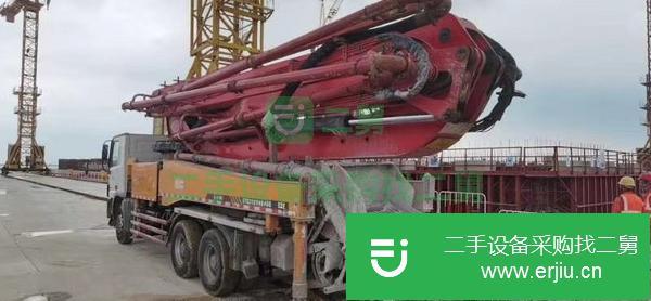 河北出售二手九成新46米泵車