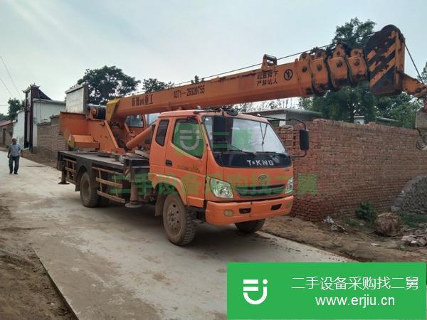 河北出售二手新源十噸吊車車況好