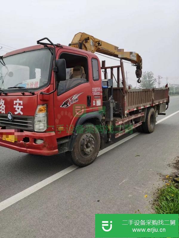 浙江出售二手百特四節臂7噸隨車吊