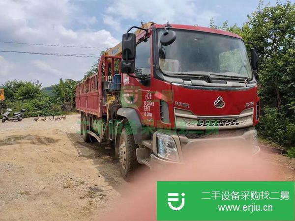 河北出售二手八噸隨車吊5.8米車廂